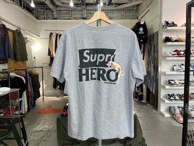 Supreme × ANTI HERO DOG TEE HEATHER GREY MEDIUM 97823