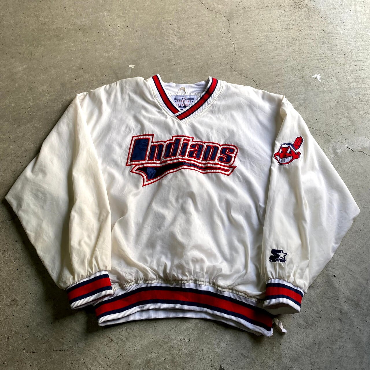 ビッグサイズ STARTER スターター MLB Cleveland Indians