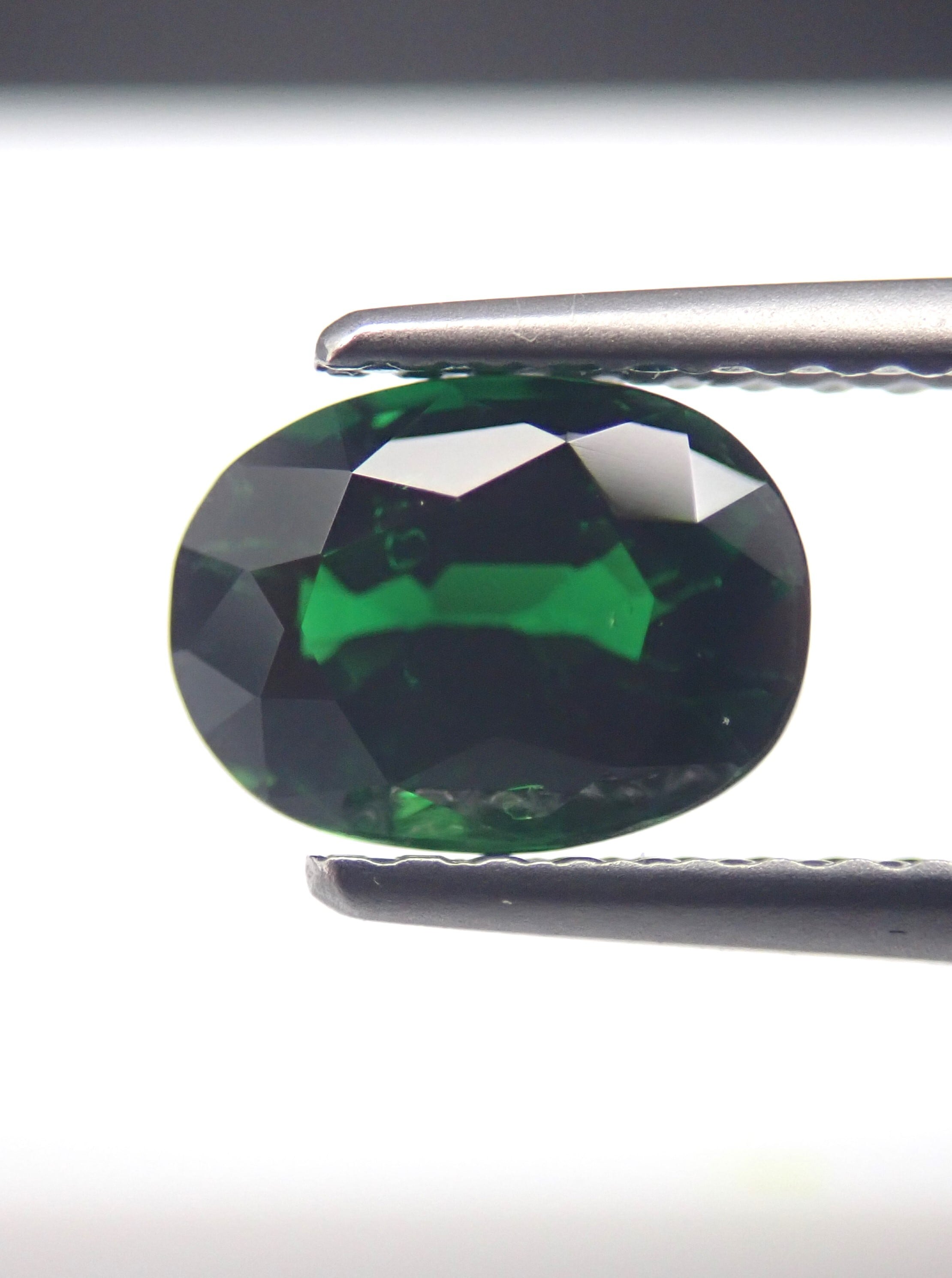 クロムトルマリン 1.078ct ルース 【日米宝石鑑別センター クロムトルマリン 1.078ct ルース 【日米宝石鑑別センター