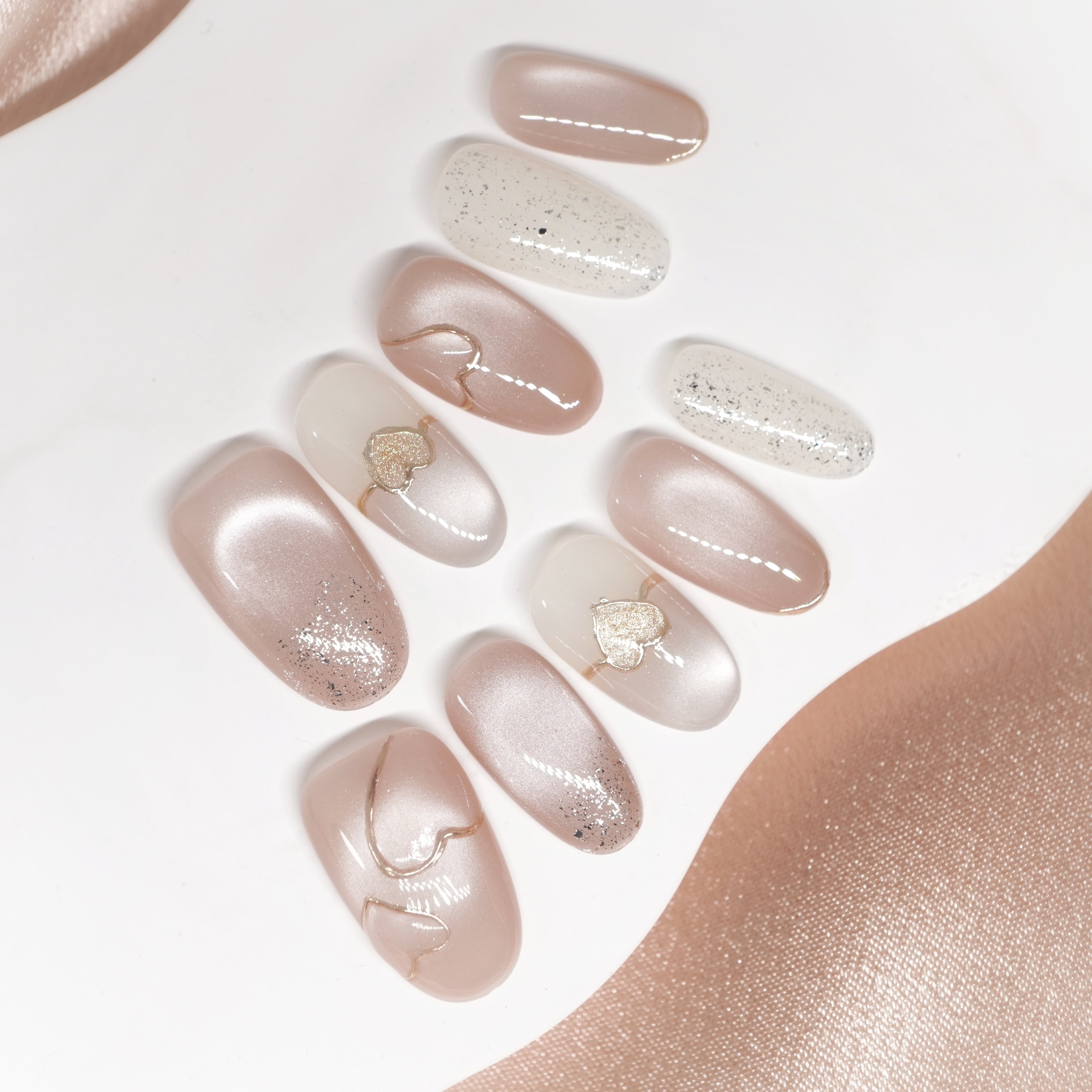 Q2 ／JD056 繰り返し使えるネイルチップ | 指先に10分の魔法 ~レイルナ~