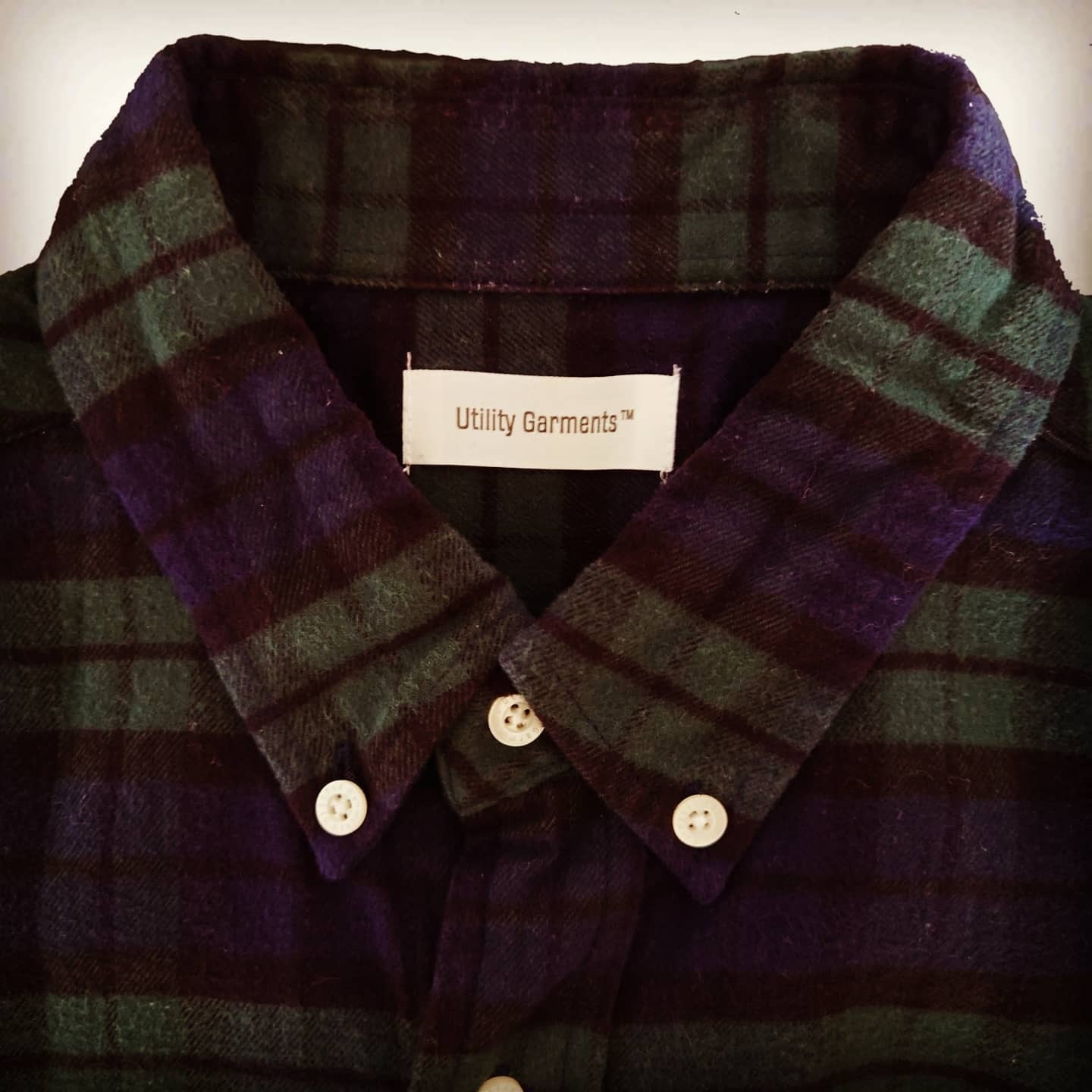 UtilityGarments(MARKAWARE) ブラックウォッチネルシャツ | Re:lationship