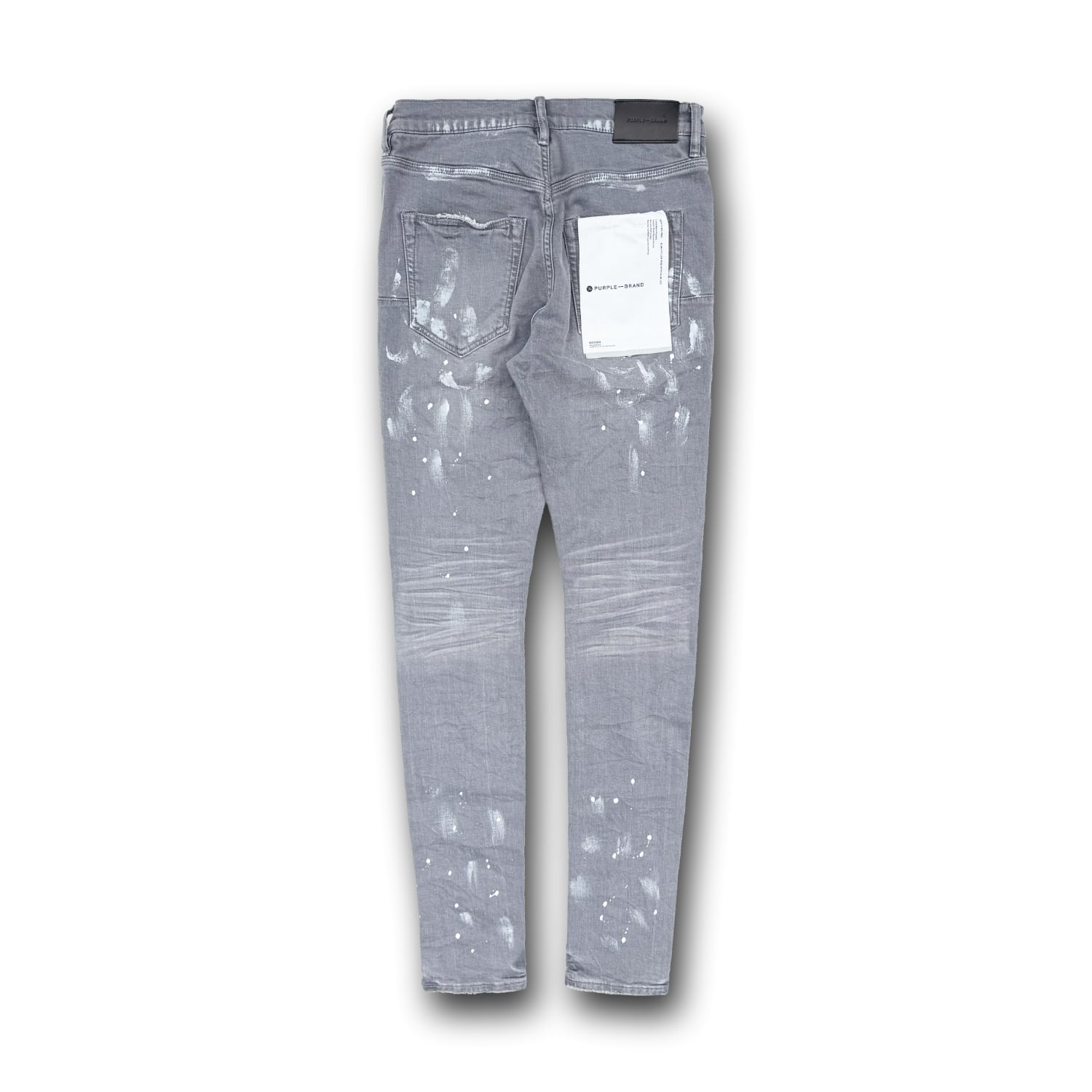 PURPLE BRAND / P001 Worn Grey Knee Slit | HOLICK PURPLE BRAND / P001 Worn Grey Knee Slit | HOLICK