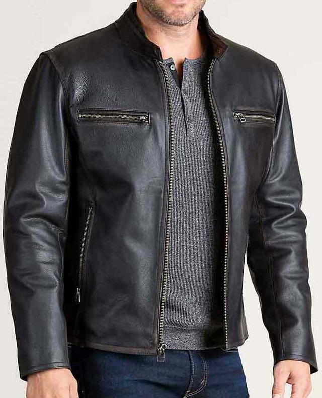 羊革ダブルステッチジャケット Sheep Leather Double Stitched Jacket 