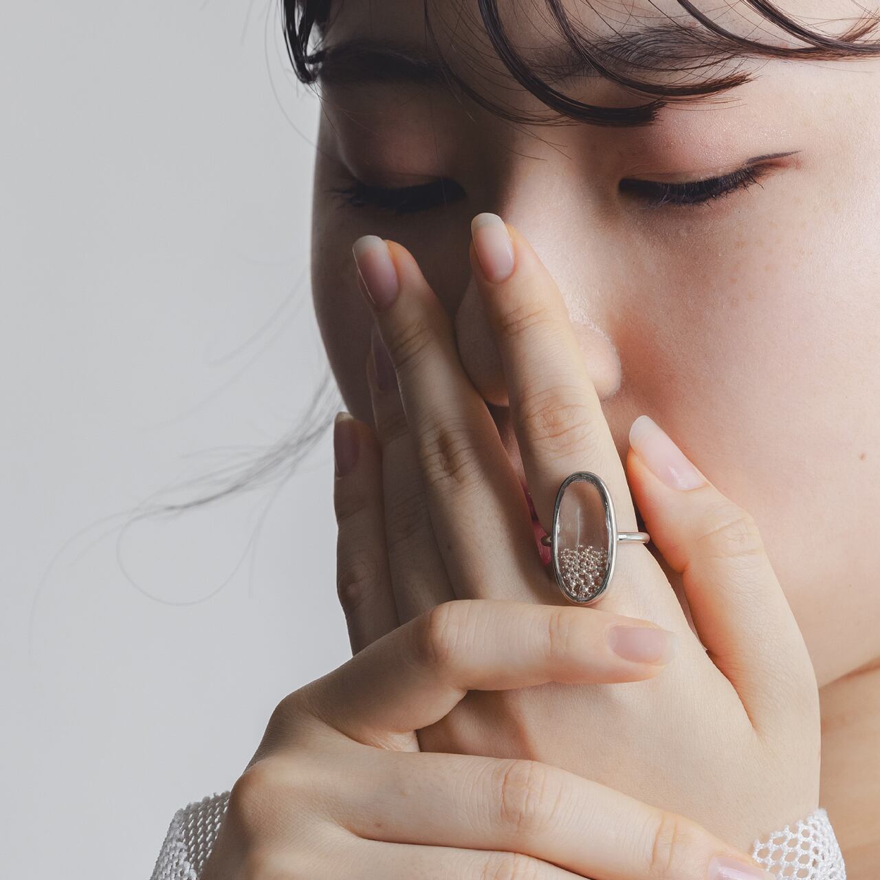 【送料無料】泡-Awa Ring-[ソフトモードなアクセサリー]モード ギフト ご褒美 結婚式 ひとくせ 個性的 | LIGHT[ソフトモード ...