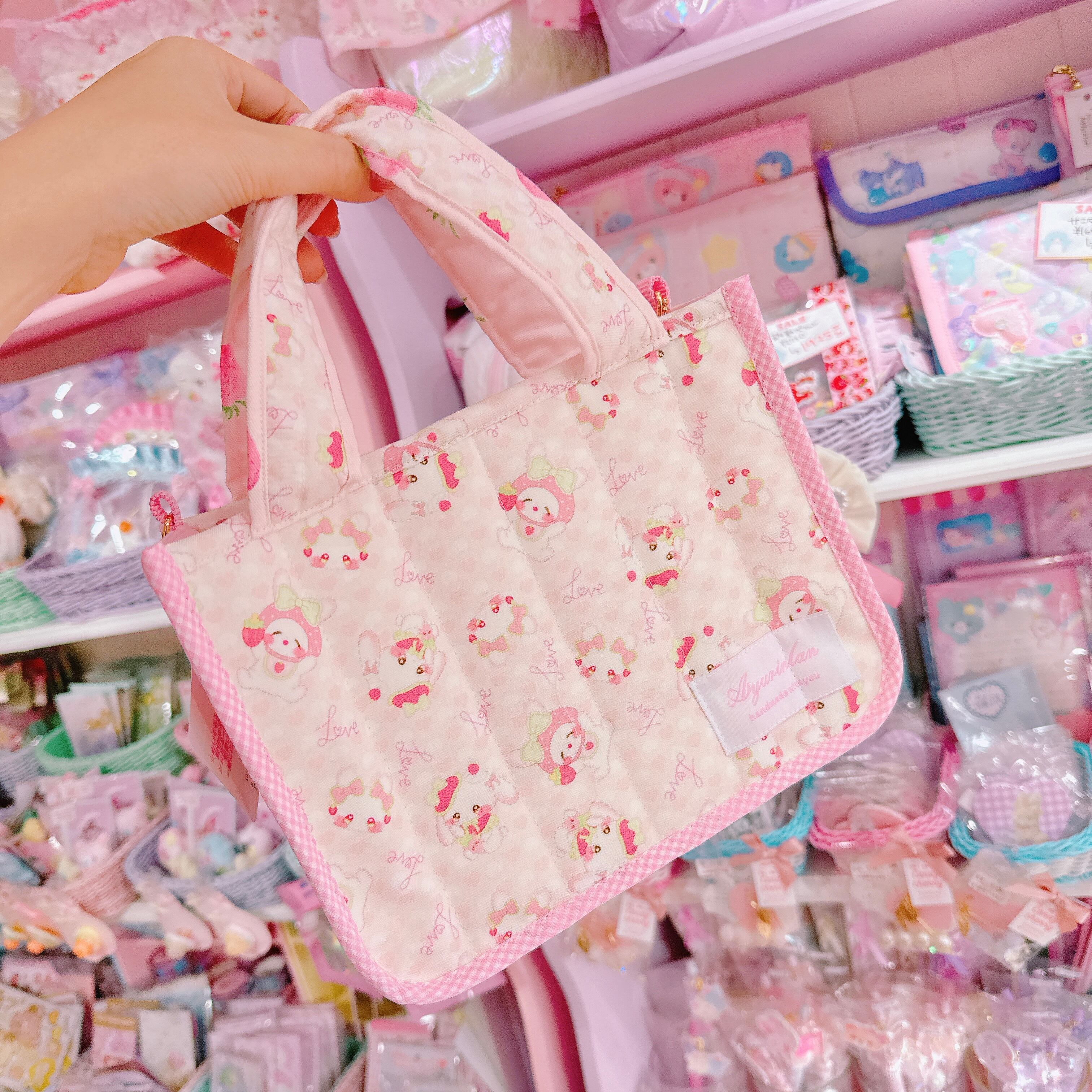 【D8】76-29ぬいぐるみ2wayトートバッグ（ショルダーひも別売り）