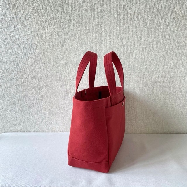 【全9色】「軽いボックストート」小サイズ／倉敷帆布 8号帆布【受注制作】