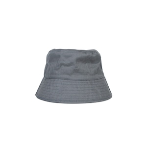 LOGO PATCH Organic Cotton Bucket Hat [GREY]