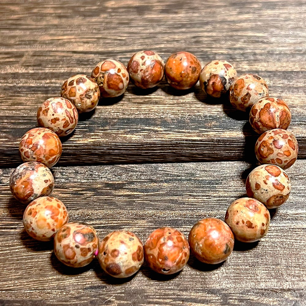 採掘禁止になり超希少!【限定入荷】龍宮舎利 ブレスレット ⑤ 12㎜ タイ産 17㎝ サイズ変更可能