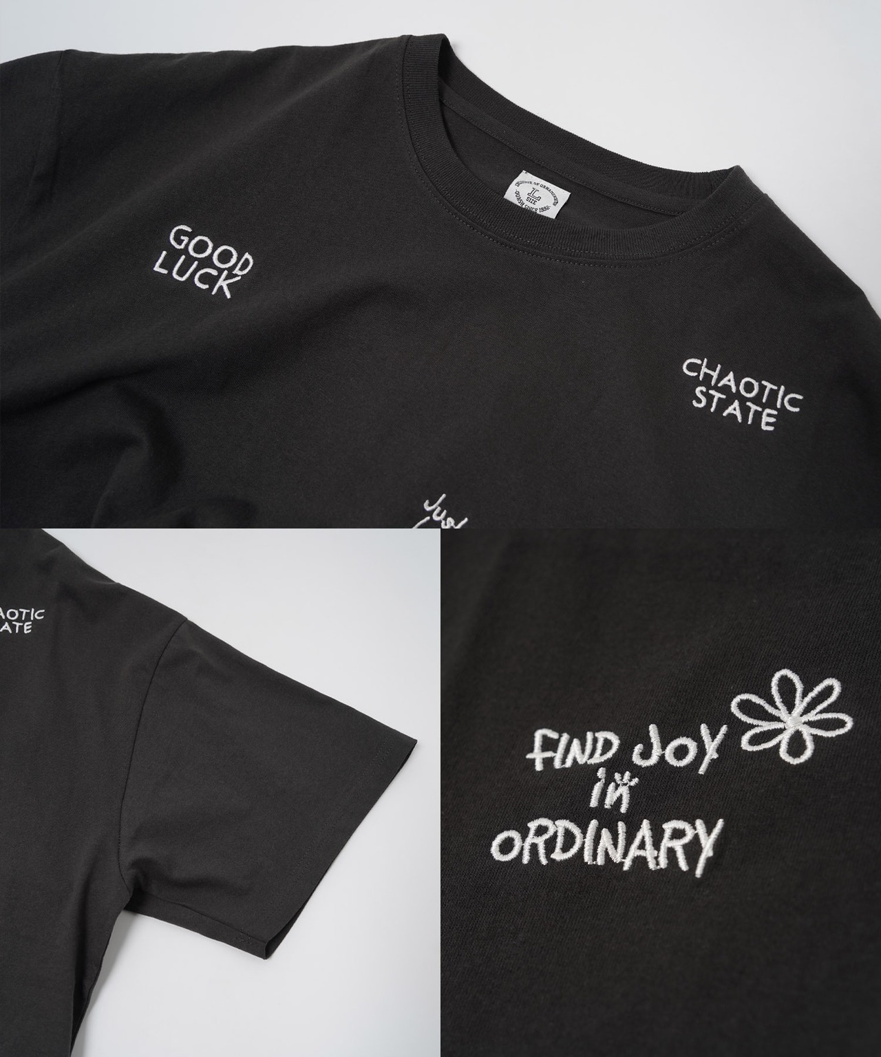 ◆メッセージ刺繍 Tシャツ◆sb-g1270142q