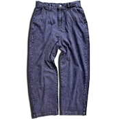 【3着限定販売 / 最短即日発送】カラーワイドデニムパンツ PURPLE