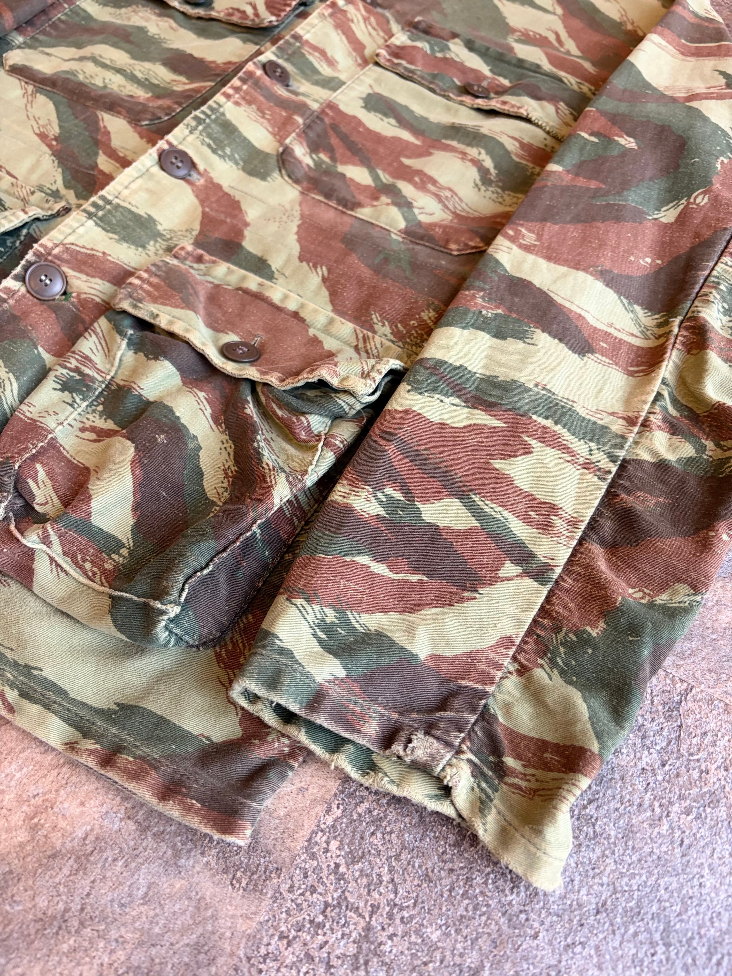 50s フランス軍 TAP 47/52-53 リザードカモ パラトルーパーJKT