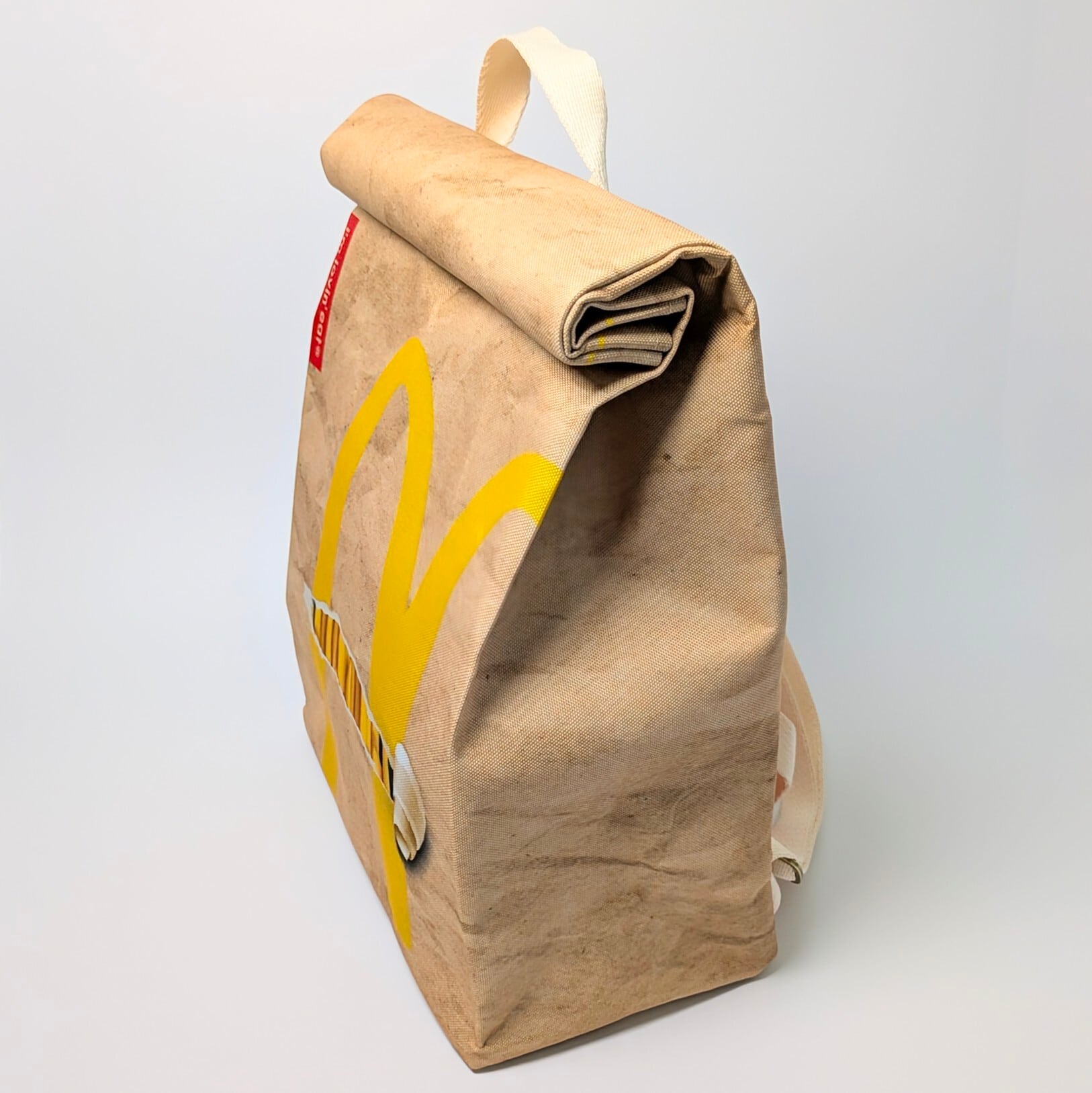 【マクドナルド (McDonald) ポテト】Backpack(バックパック) / リュック / 紙袋風〚アメリカン雑貨 アメトイ〛