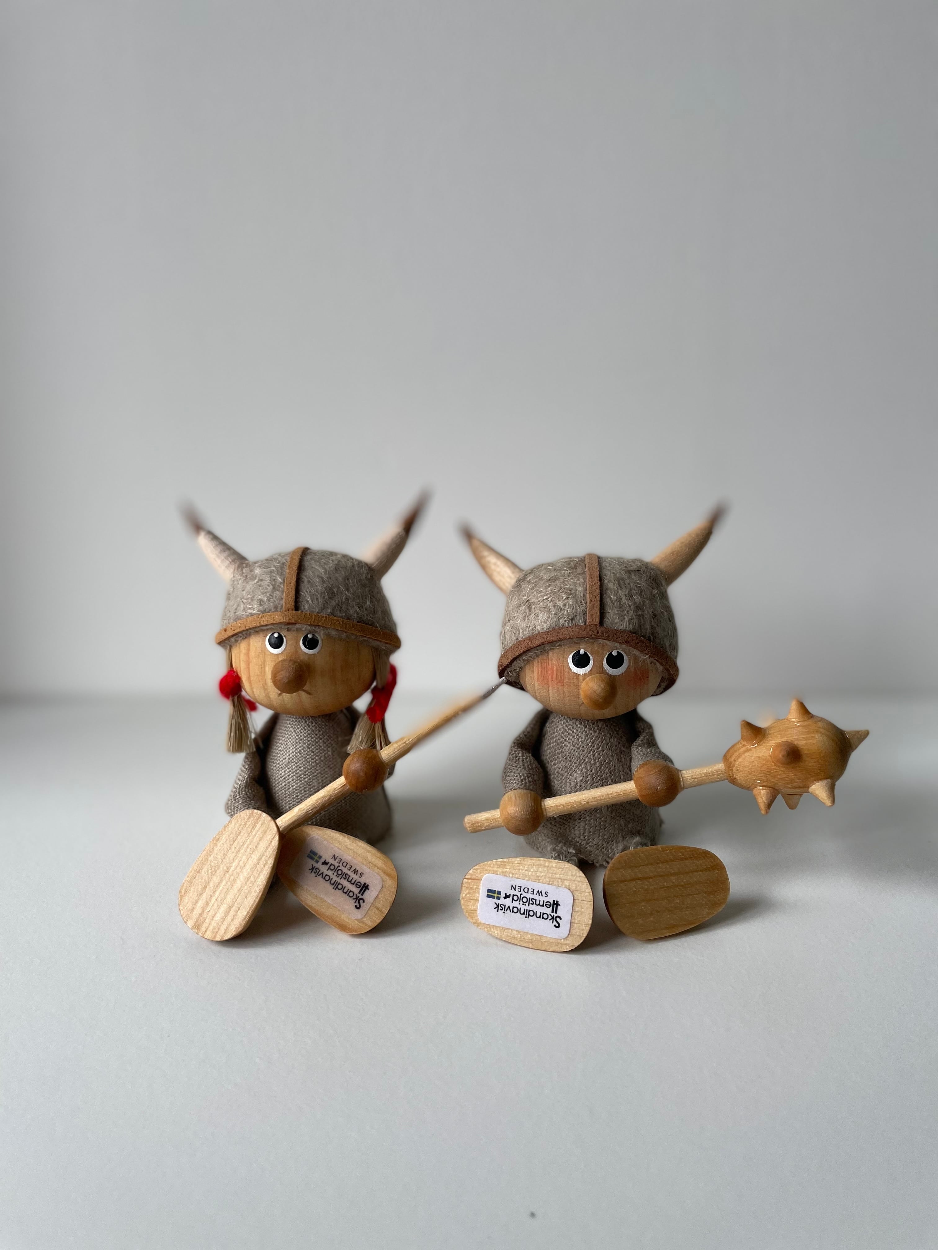 北欧　フィギュア　バイキング 北欧フィギュア バイキング ボーイ&ガールセット | Étoile