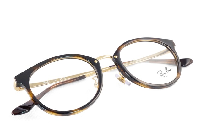 Ray-Ban メガネ RX7266D 8472 ボストン 丸メガネ 眼鏡 RB7266D レイバン 正規品-4枚目