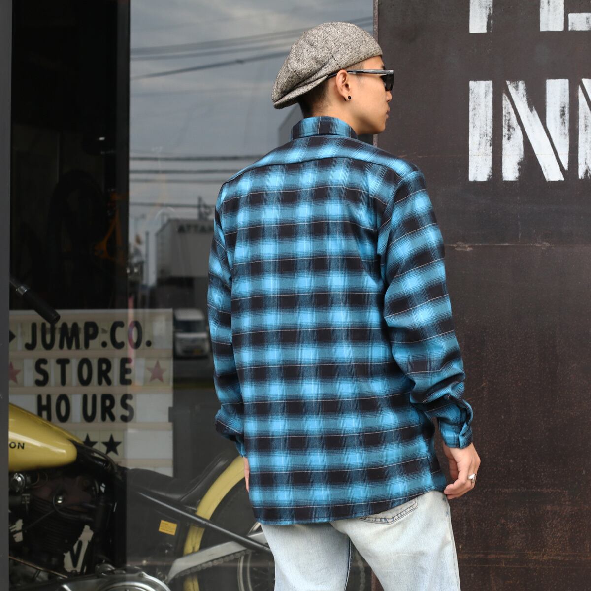 BIG BILL ビッグビル Stretch Flannel Shirt 121ST ストレッチ