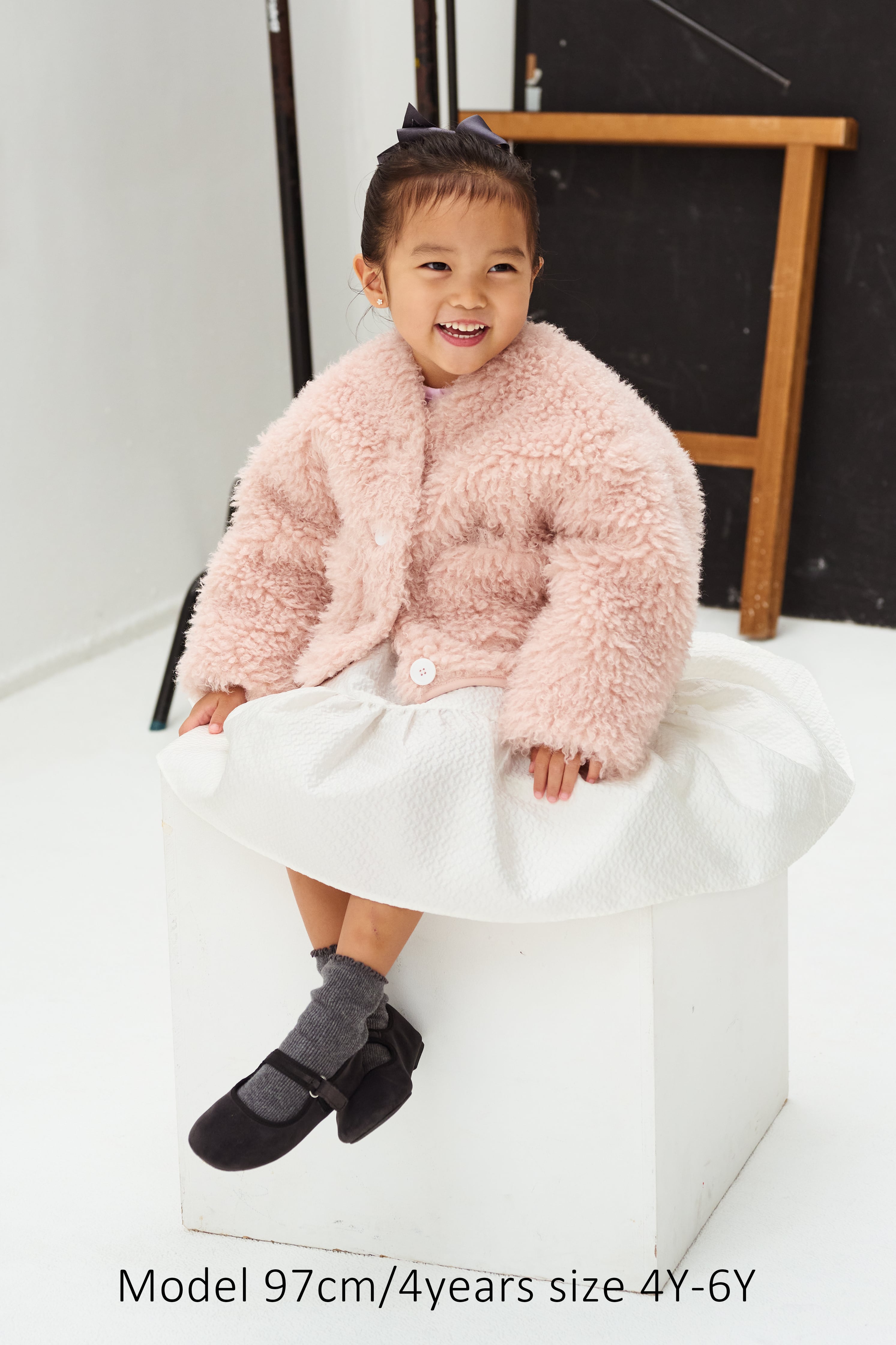 POODLE COAT KIDS MOCA 1Y-6Y | AMICA・kids