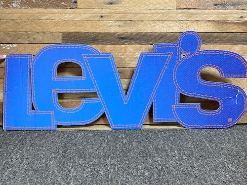 Levi’s 70s Cardboard Display sign