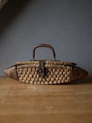 レア　クッキー用パニエ　フランスアンティーク　アンティークパニエ　アンティークのある暮らし