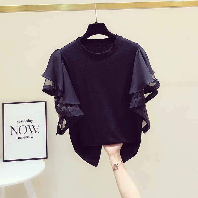 シアーフリルシャツ 10397