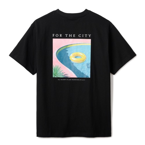 FTC / POOL SIDE TEE BLACK