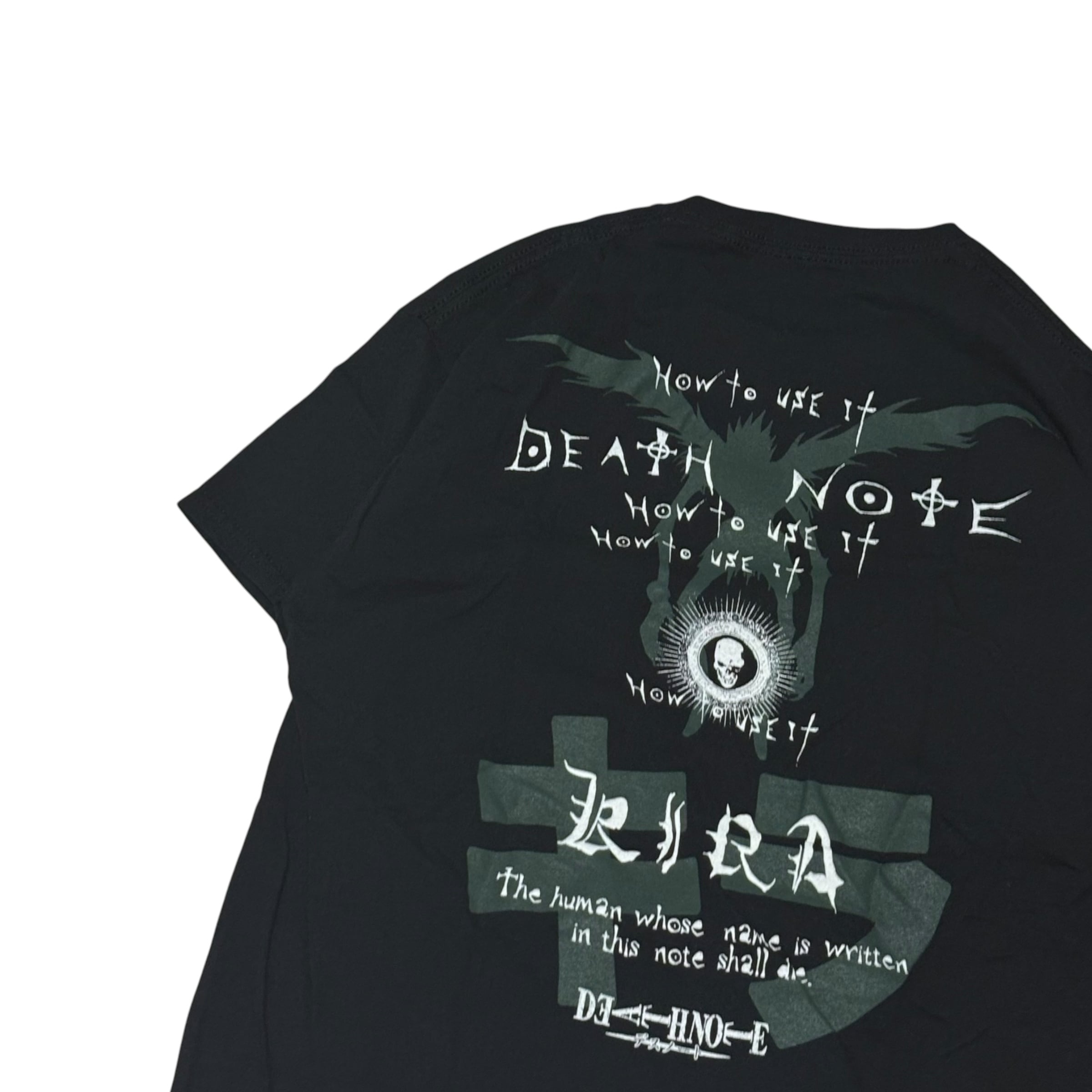 00s DEATH NOTE tシャツ デスノート ANIME TEE アニメ リューク 死神