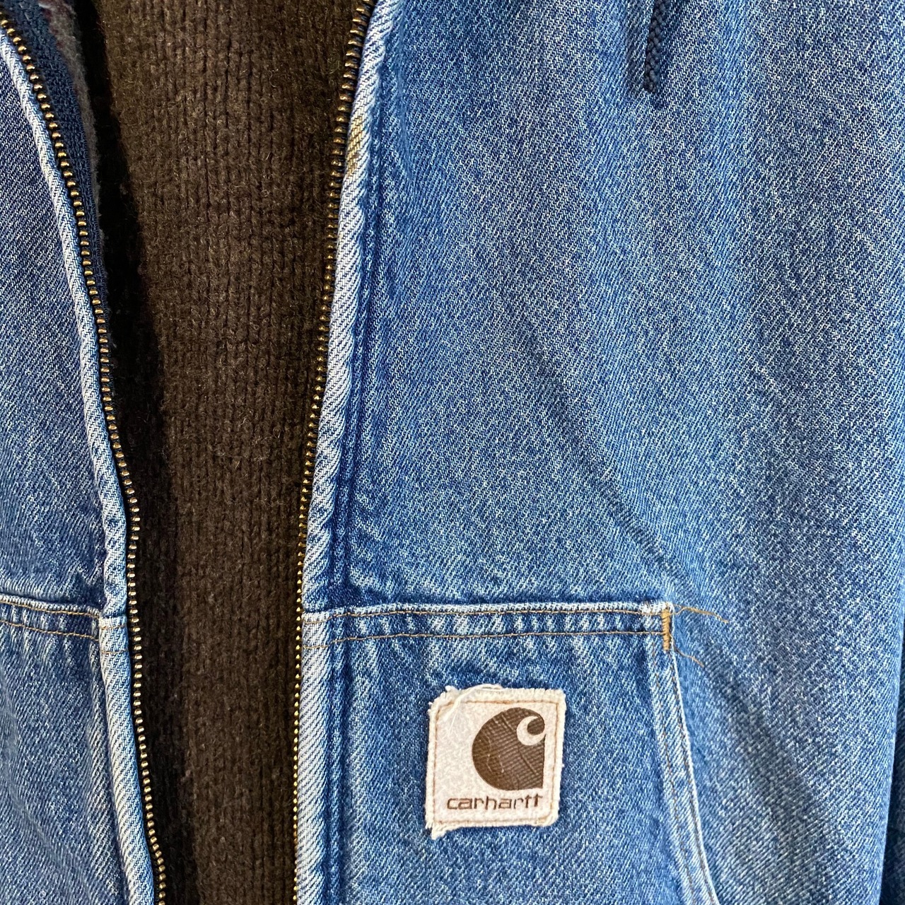90年代 ビンテージ Carhartt カーハート デニム アクティブジャケット 