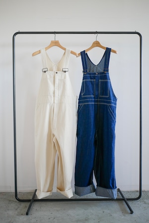 PAYDAY FRONT OPEN OVERALL 【IVORY】