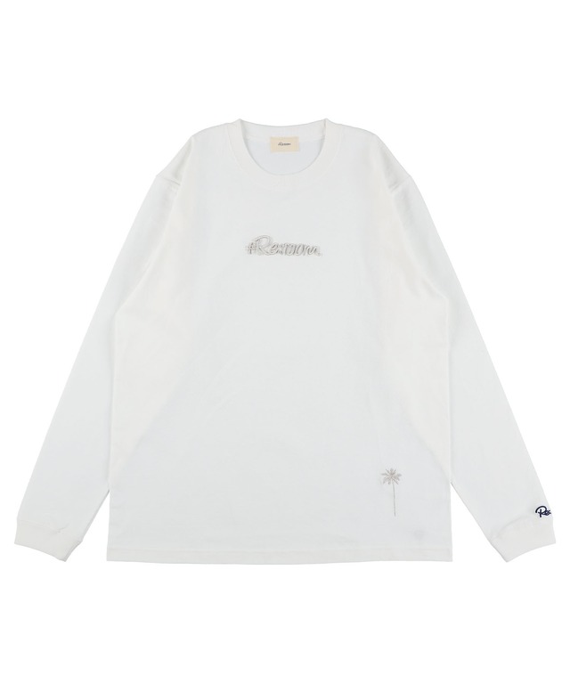 【#Re:room】3D LOGO LONG SLEEVE［REC744］