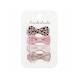 H2285L-Leopard Mini Bow Clip Set-LEOPARD