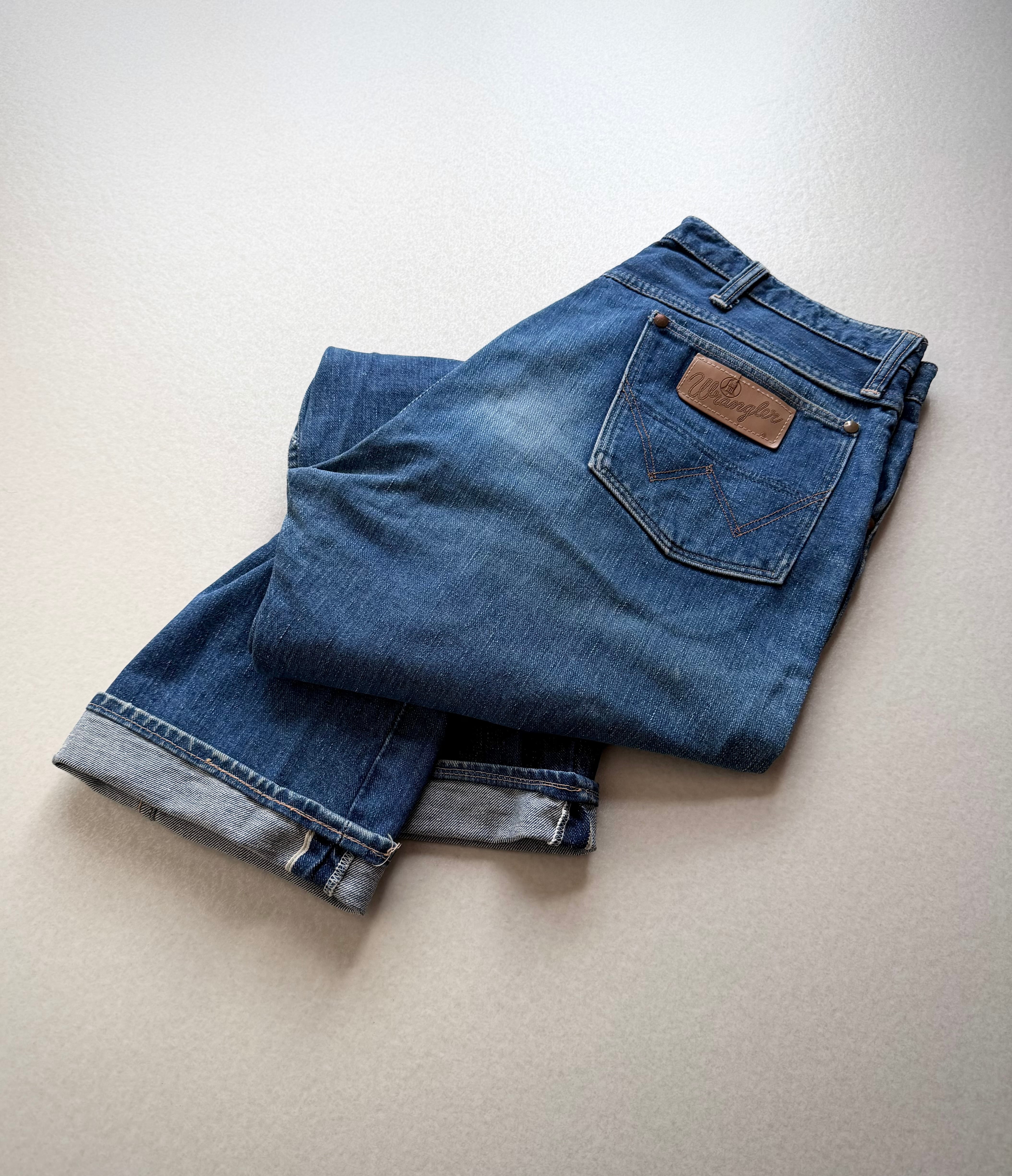 50s “ LEVI'S 501XX ” LEATHER PATCH INDIGO DENIM VINTAGE ORIGINAL