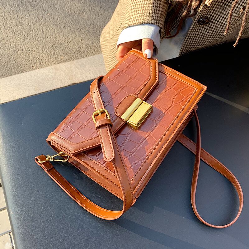 スタイルオータムウィンター 秋物 冬物 クロスボディ スクウェア 手作りハンドバック18366909133