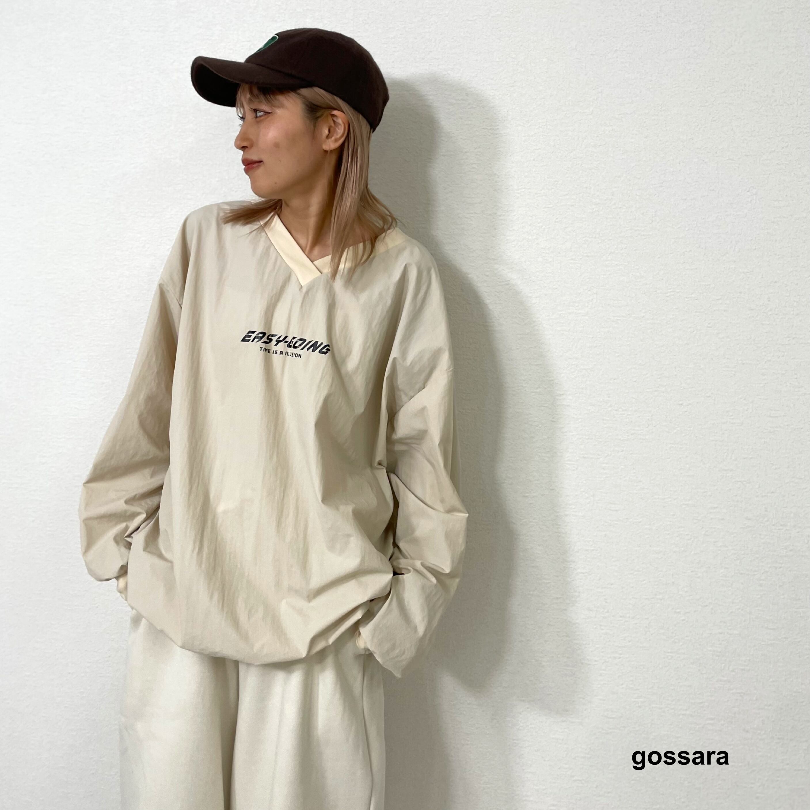 Vネックプリントプルオーバー 5158306 (0906)