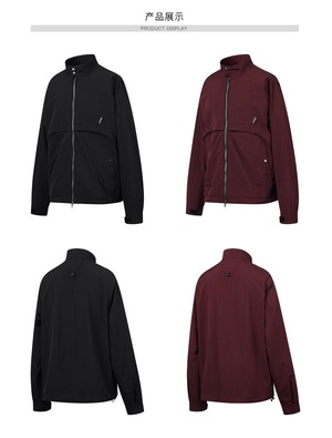 WHYWORKS 25AW ファナティック スタンドアップカラーウィンドブレーカー
