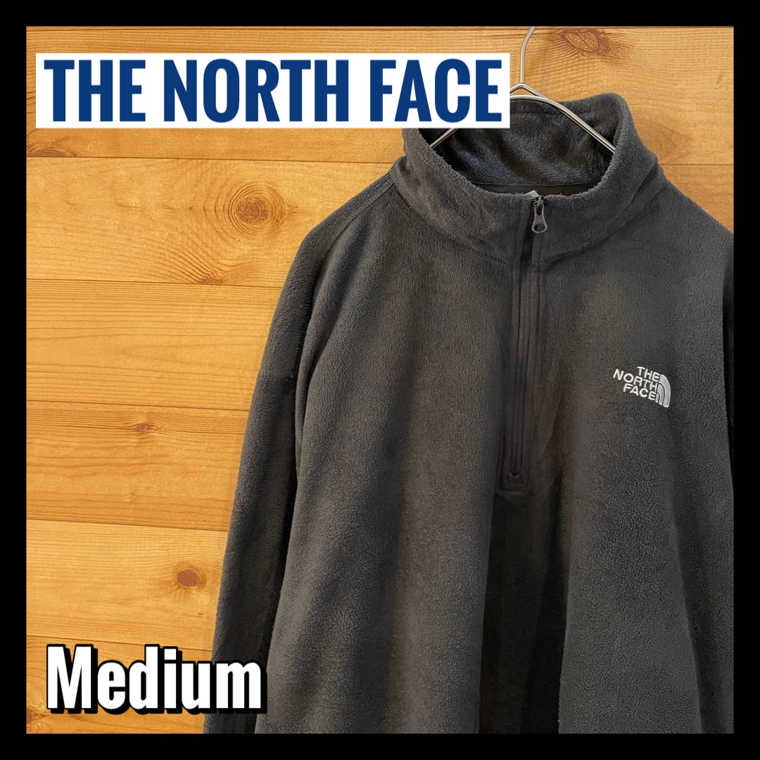 【THE NORTH FACE】ハーフジップ フリース プルオーバー 刺繍