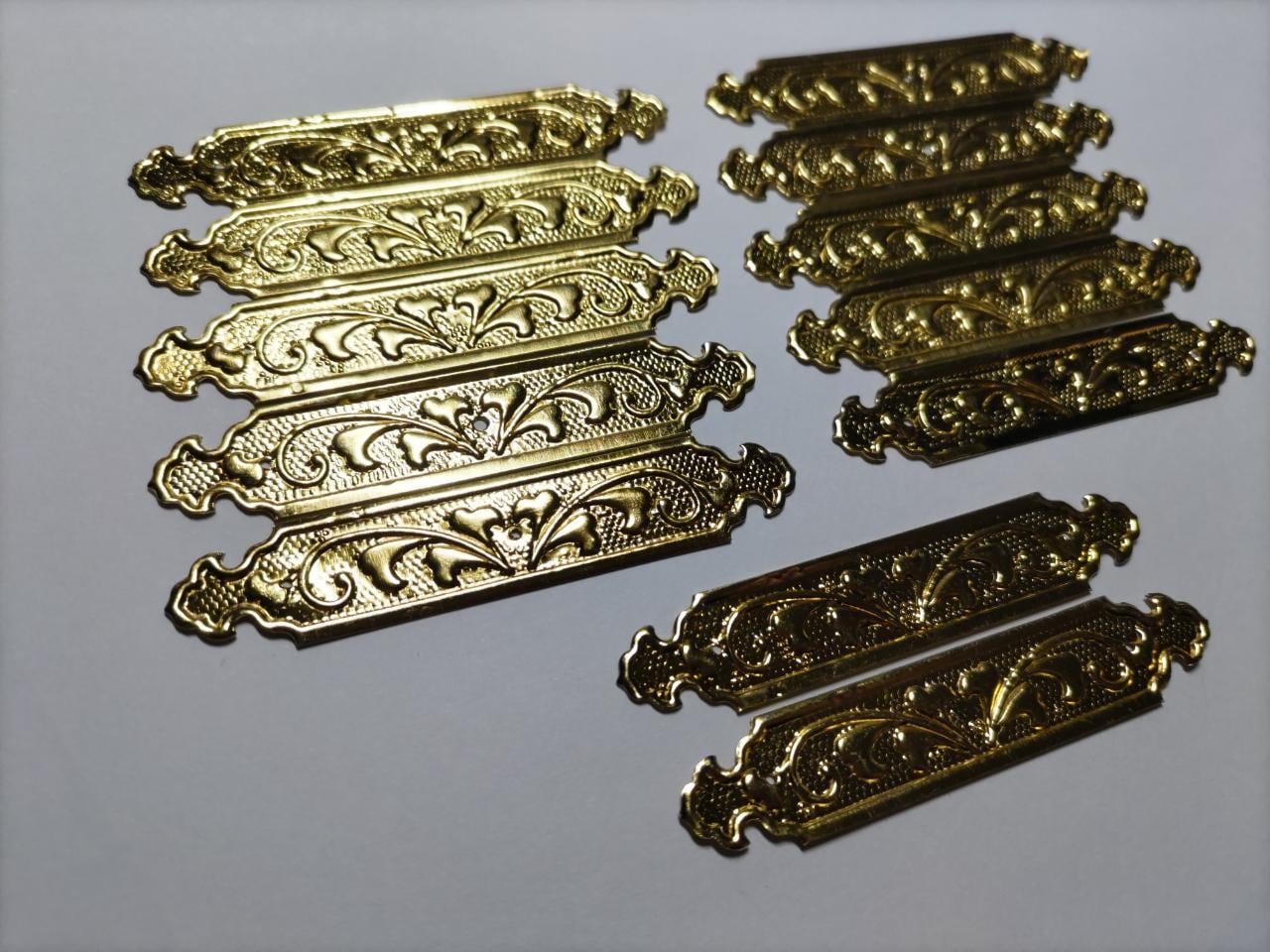 72mmx 6枚【神殿金具】 仏具、桁、神輿、祭り、山車、神輿真鍮金具