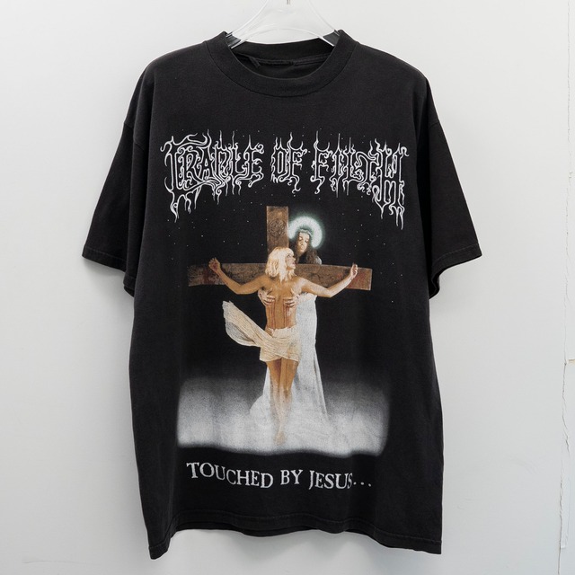 Cradle Of Fifth " Touched By Jesus... " Cut Tag Fits XL【A7-203】
