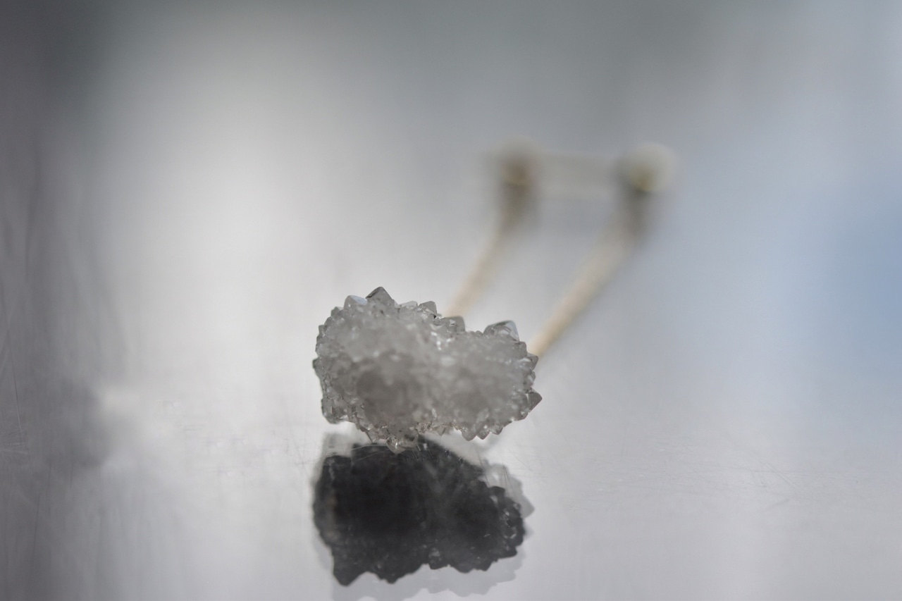 【monaka】Apophylite earrings - アポフィライト