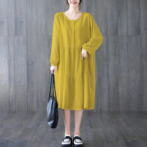 【秋冬新作】ファッションワンピース♪全4色◆#sbioi-2582197