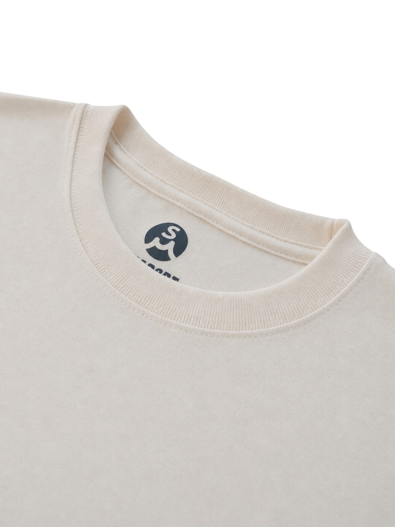 【THE ESSENTIAL LOGO L/S TEE】DOCK CANVAS(Natural) 画像6