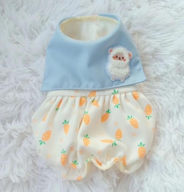 《予約》3101489 ゆるふわ重ね着 にんじん&ひつじさん