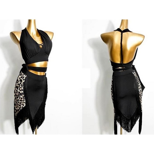 4collar　レオパードデザイン　スカート　　ds0348