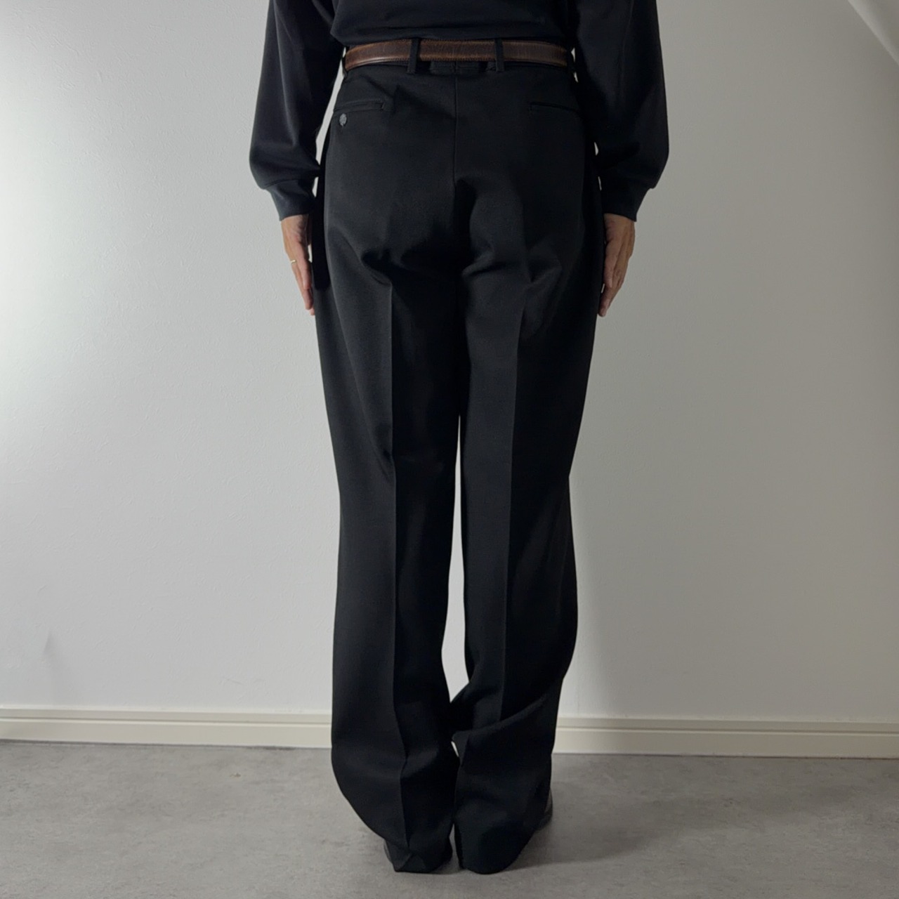 90s Levi's ACTION SLACKS BLACK "made in USA" [W38L32] 古着 - 14