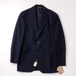 【未使用】70s BROOKS BROTHERS wool Navy blazer made in USA size37 dead stock extra condition ／70年代 ブルックス ブラザーズ ウール 紺ブレ ネイビー  ジャケット サイズ37 実寸SM程度  アメリカ製 ヴィンテージ 三つボタン スペアボタン タグ付
