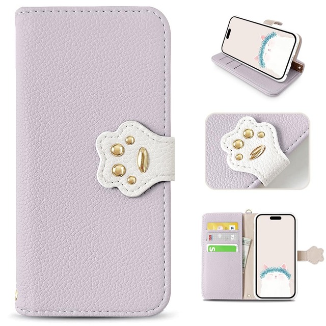 MAGICASE 適応 Google Pixel 10a ケース 手帳型 Pixel 10A 用 携帯カバー グーグル ピクセル10aケース 手帳型 可愛い 女性 カード収納 横置き機能 おしゃれ 人気 衝撃吸収 かわいい 猫の爪 肌感レザー 着脱しやすい 動物 男女兼用