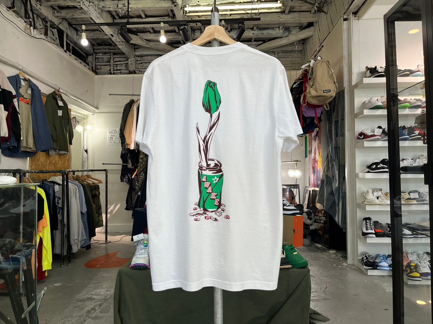 送料込みM wasted youth tee flea time 大阪会場限定