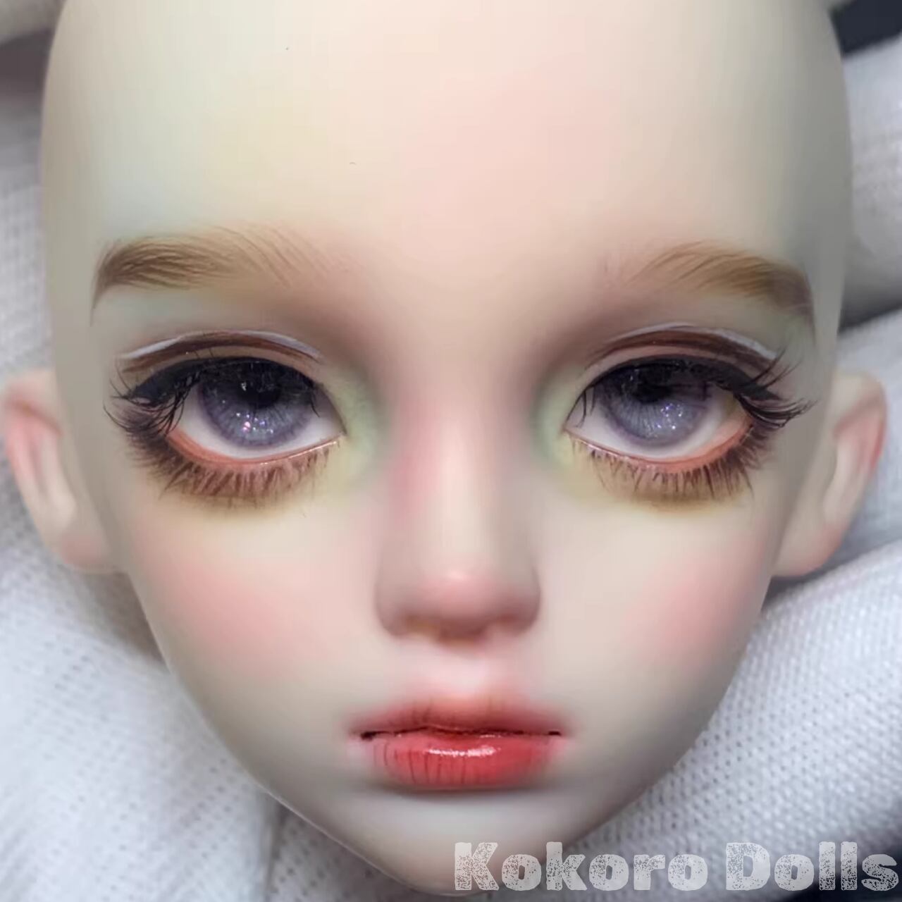 BJDドールアイ16mm-8石膏アイ Kokoro Dolls 073番 現品BJDドールアイ 16mm-8 石膏アイ 手作り 目玉 瞳 球体関節