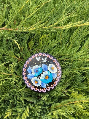 ペトリキフカ塗りのマグネット ペトリキウカ村（Khomenko製作）