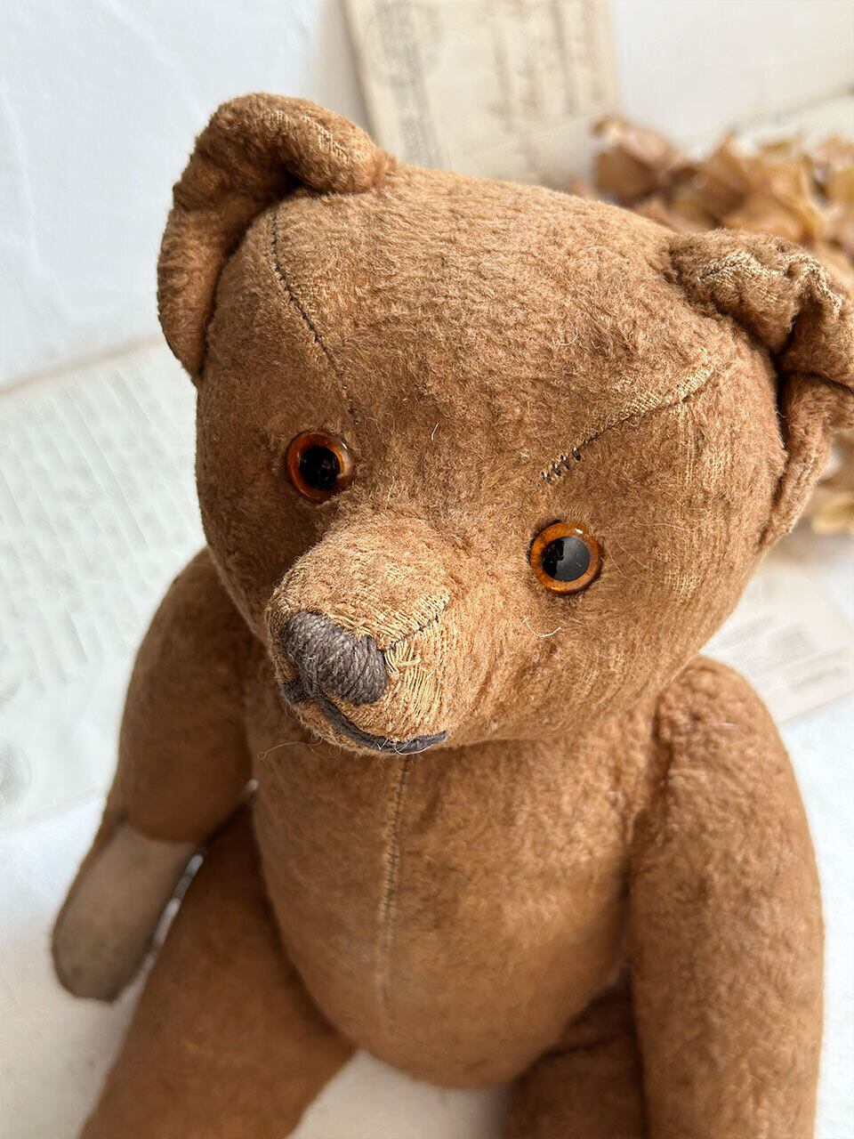 【Vintage】ぬいぐるみ　ベア　ブラウン GUND Brown Bear 1983 くま ビンテージ ぬいぐるみ ブラウン