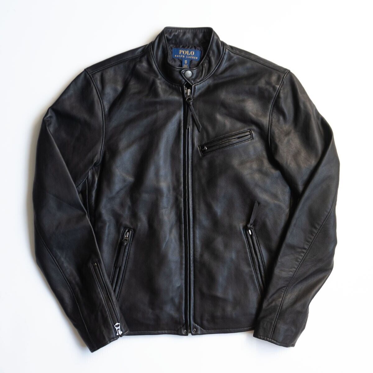 ラルフローレン　レザージャケット（羊革） ラルフローレン 羊革 レザージャケット