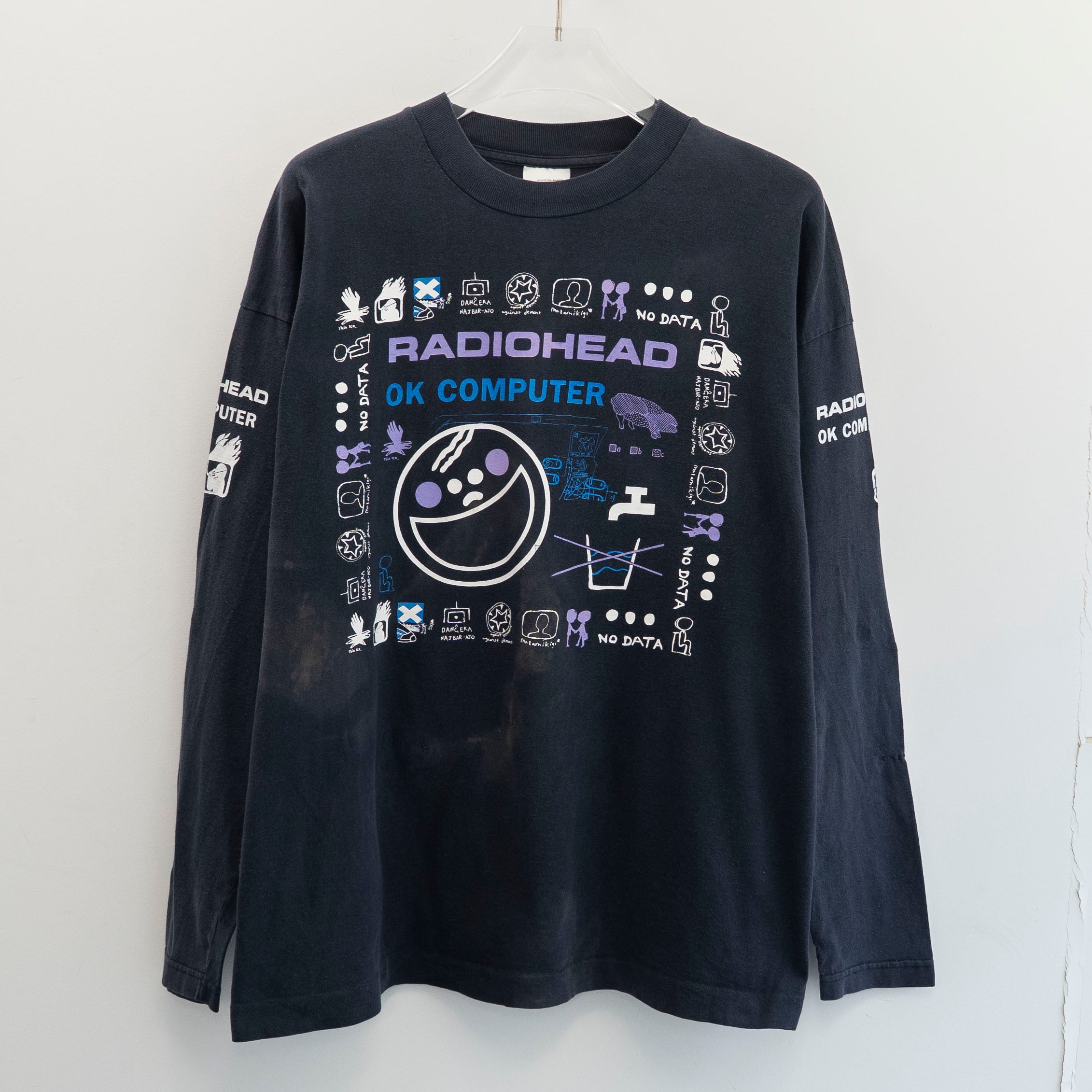 Radiohead " Ok Computer L/S " Screen Stars XL【A7-574】